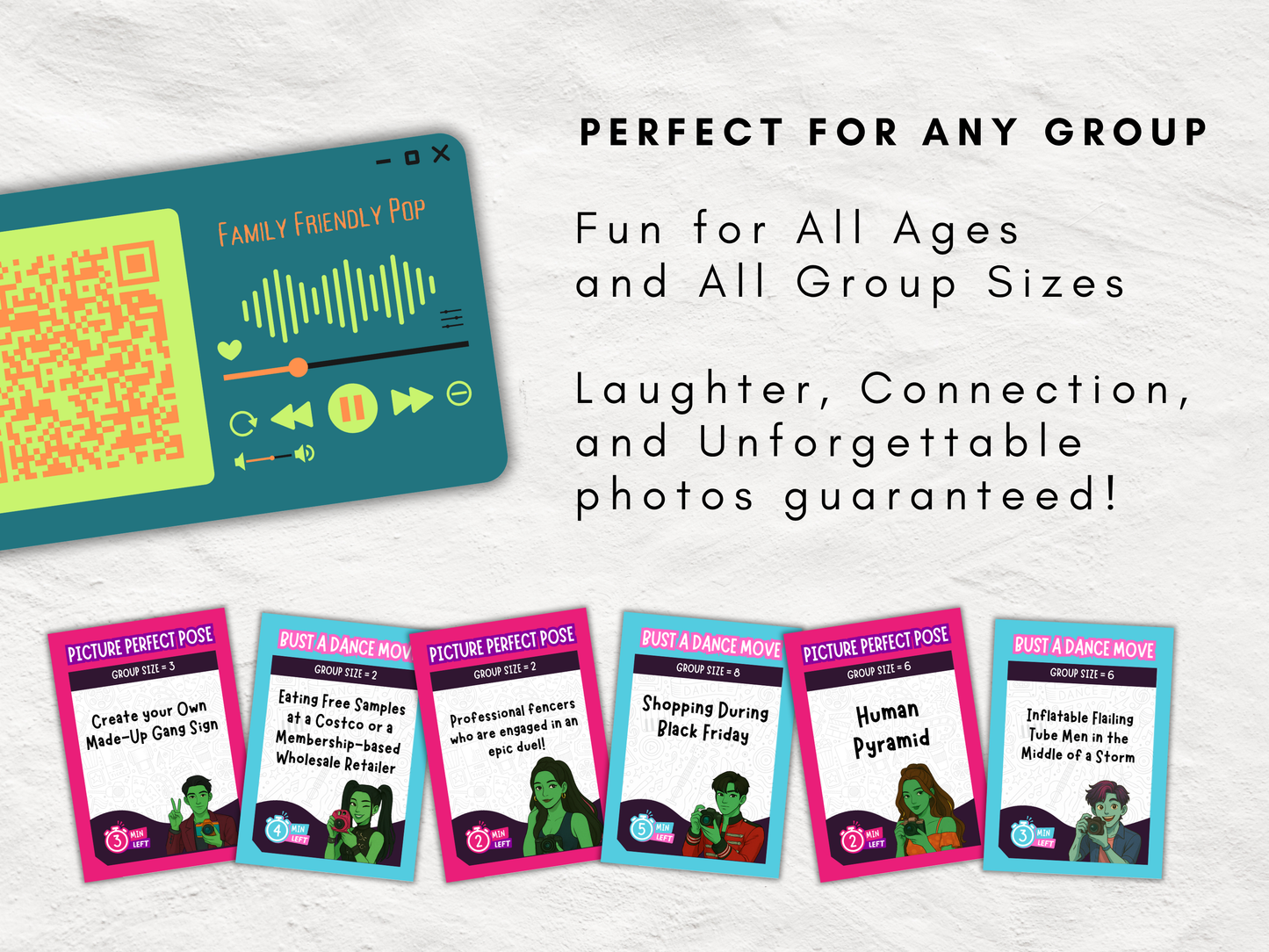 Survive the Zombie Paparazzi | The Most Viral, Silly & Memorable Icebreaker Game for All Ages | Printable Party Game | Digital Download