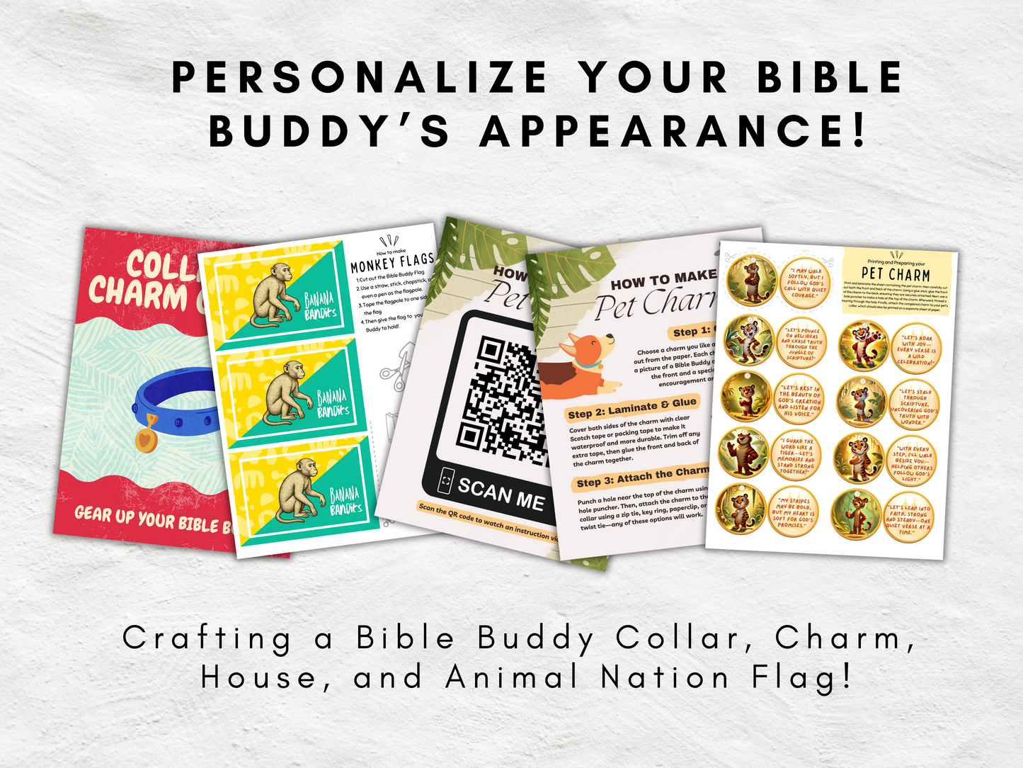 Bible Buddies Adoption Event Kit | Printable Kids Bible Reading Program | Christian Digital Download for Children's Church & Sunday School