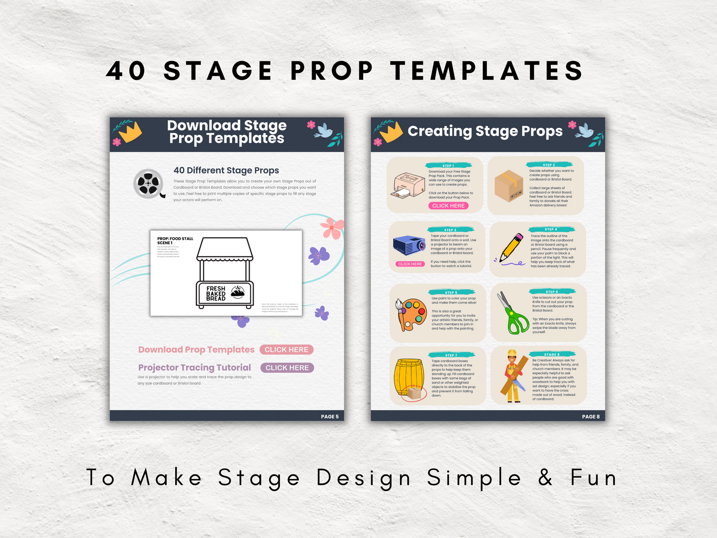 Easter Play | All-in-One Skit Kit for Children and Teens | The Little Bird Who Found a King | Editable Theatre Program | Props | Editable Script | Message | Game | Good Friday