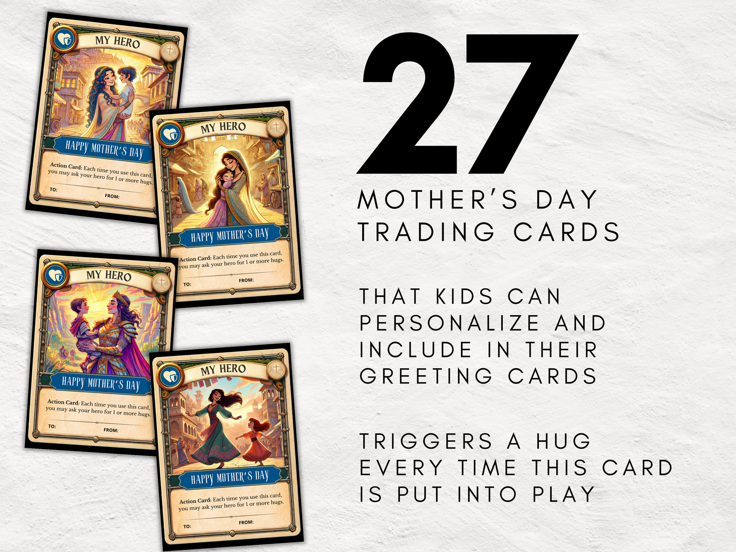 Ultimate Mother's Day Appreciation Bundle - 6 Unique Printable Gifts from Kids to Mothers, Coloring Cards, Love Coupons, Medals & More