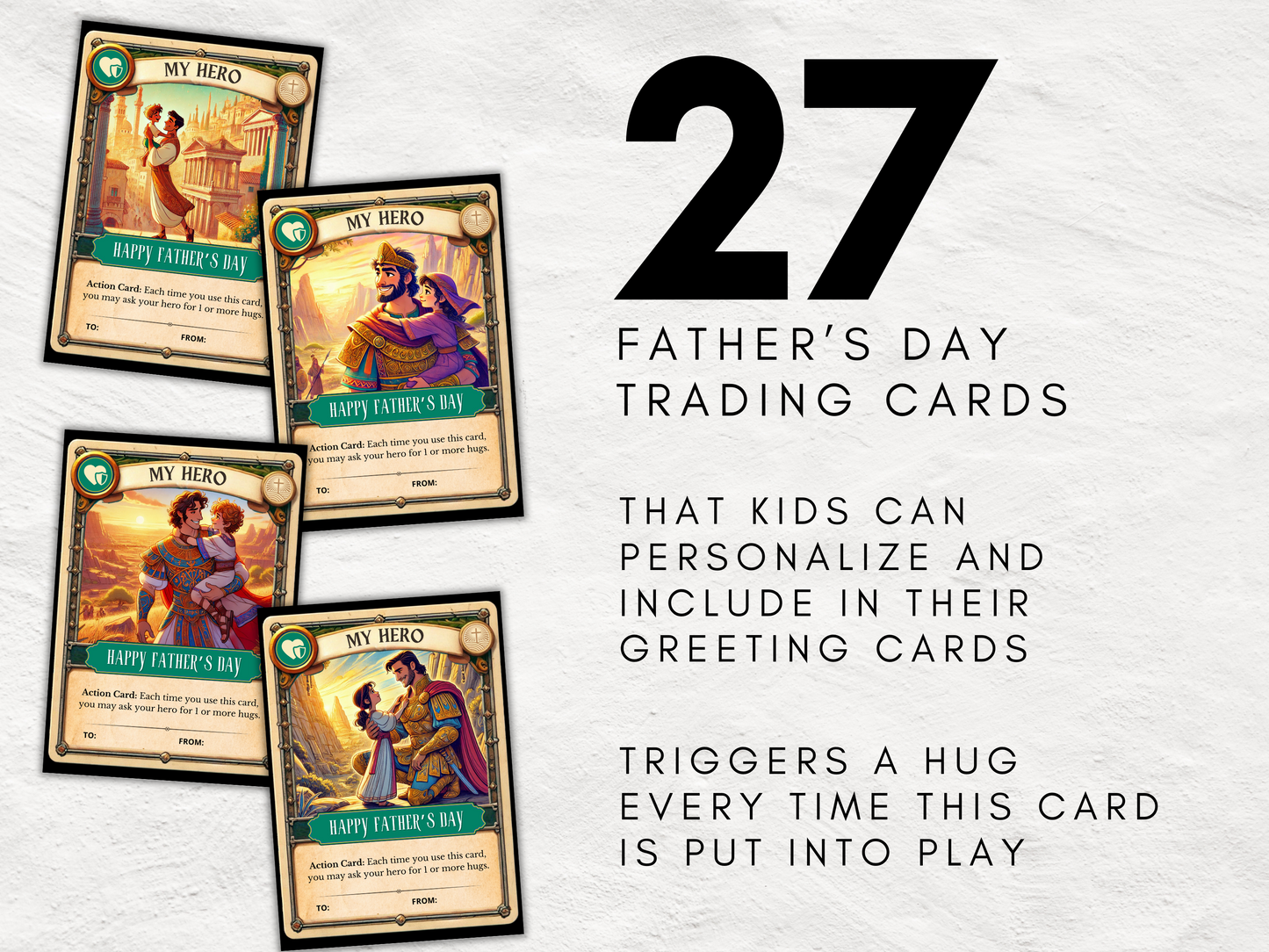 Ultimate Father's Day Appreciation Bundle - 6 Unique Printable Gifts from Kids to Fathers, Coloring Cards, Love Coupons, Medals & More