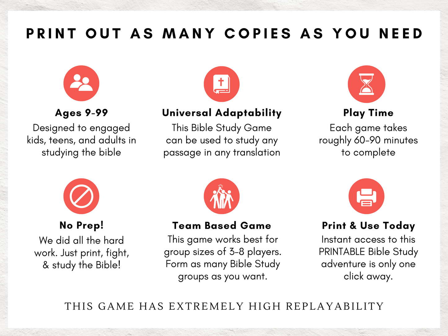 Doctrines and Dragons | Printable Inductive Bible Study Game | Tactical Turn-Based Team Game for Bible Study | Church & Youth Group Game