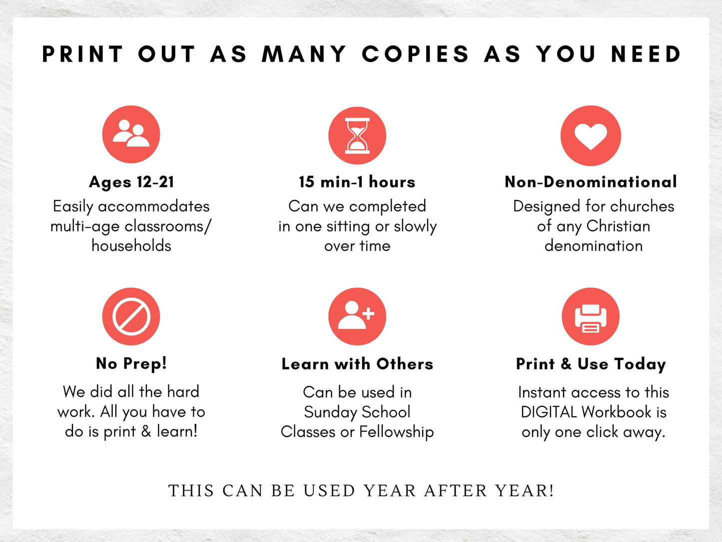 Life Purpose Workbook - Find Your Passion | Discover your Personality | Improve Your Relationships with God & Others | Printable PDF