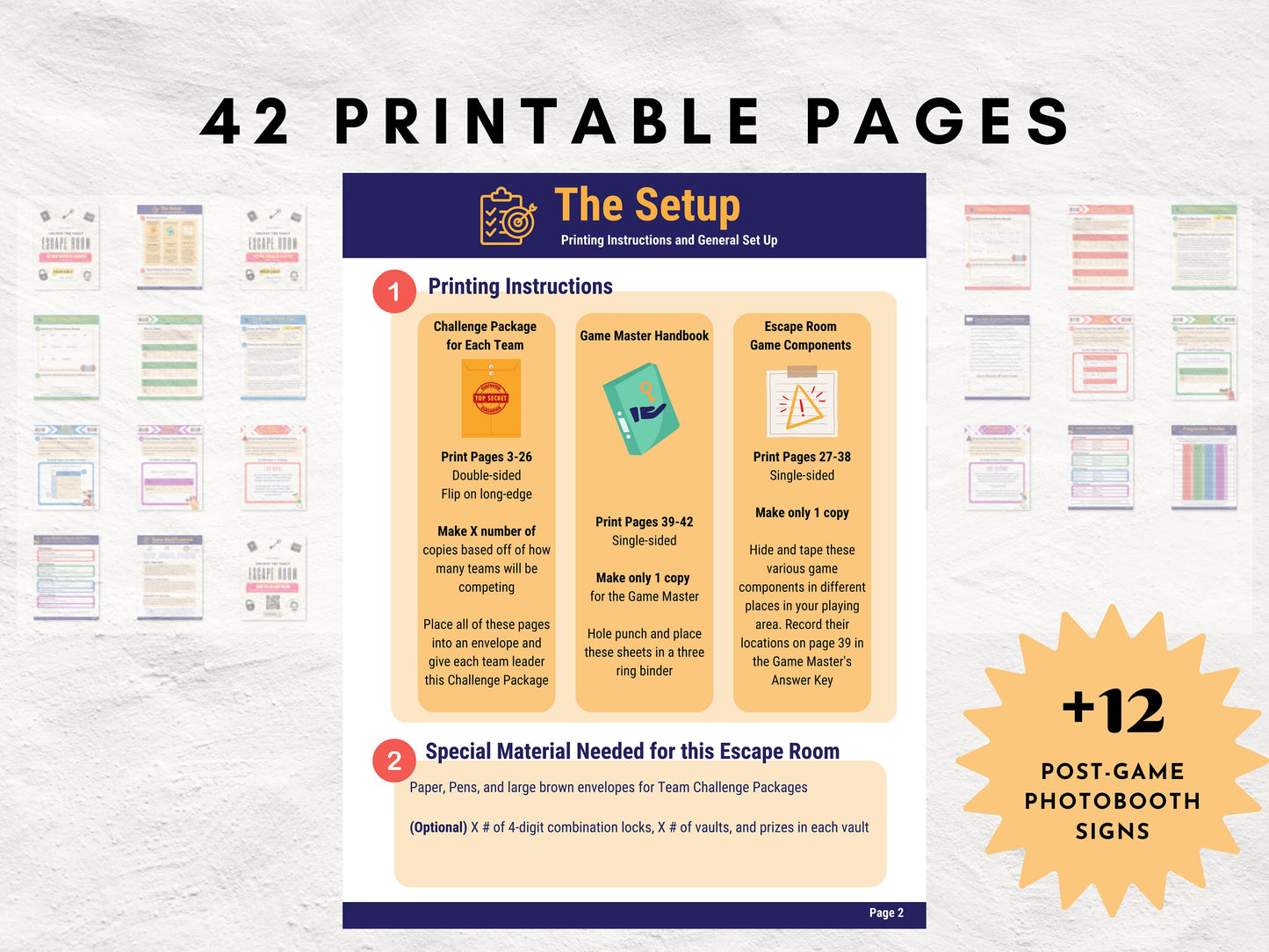 Bible Study Escape Room Game | Mother's Day | Proverbs 31 | Escape Room Printable Kit for Teens & Adults | Youth Group Game | Church Game