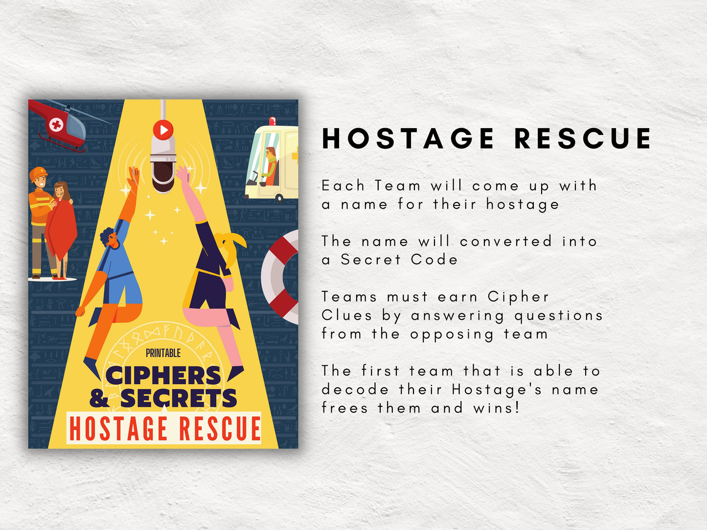 Classroom Discussion Games Bundle | Elementary, Middle, and High School Games to Boost Engagement and Learning | DIY Printable Escape Room