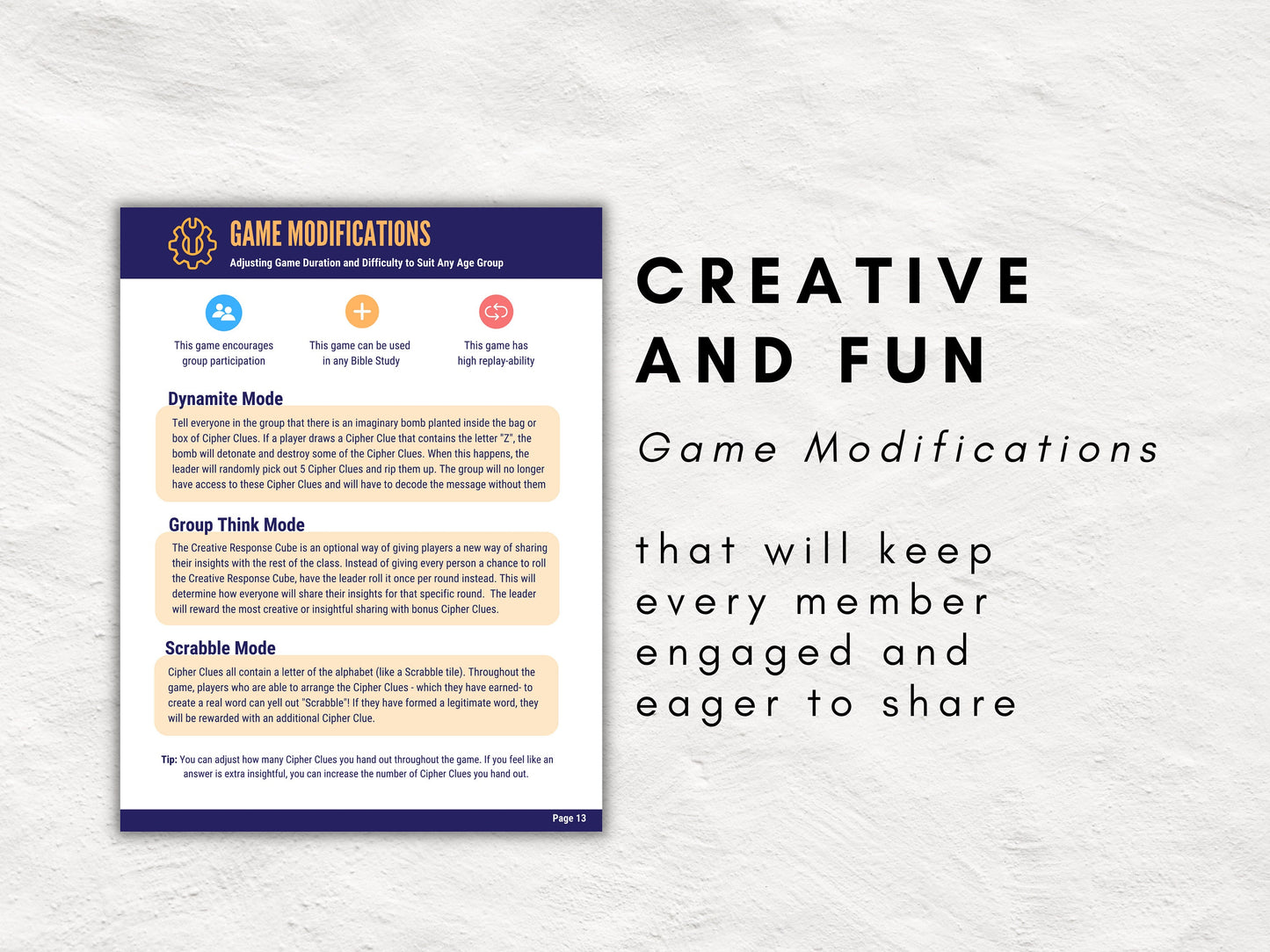 The Essentials Inductive Bible Study Toolkit | Bible Study Guide & Game | Ciphers and Secrets Church Game | Youth Ministry Bible Bundle
