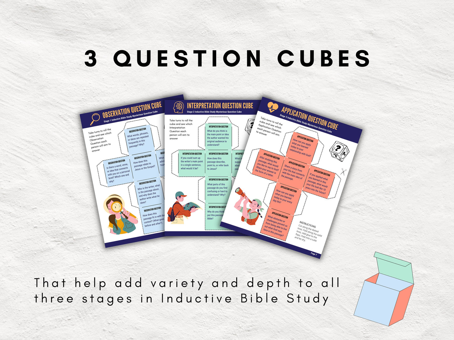 The Essentials Inductive Bible Study Toolkit | Bible Study Guide & Game | Ciphers and Secrets Church Game | Youth Ministry Bible Bundle