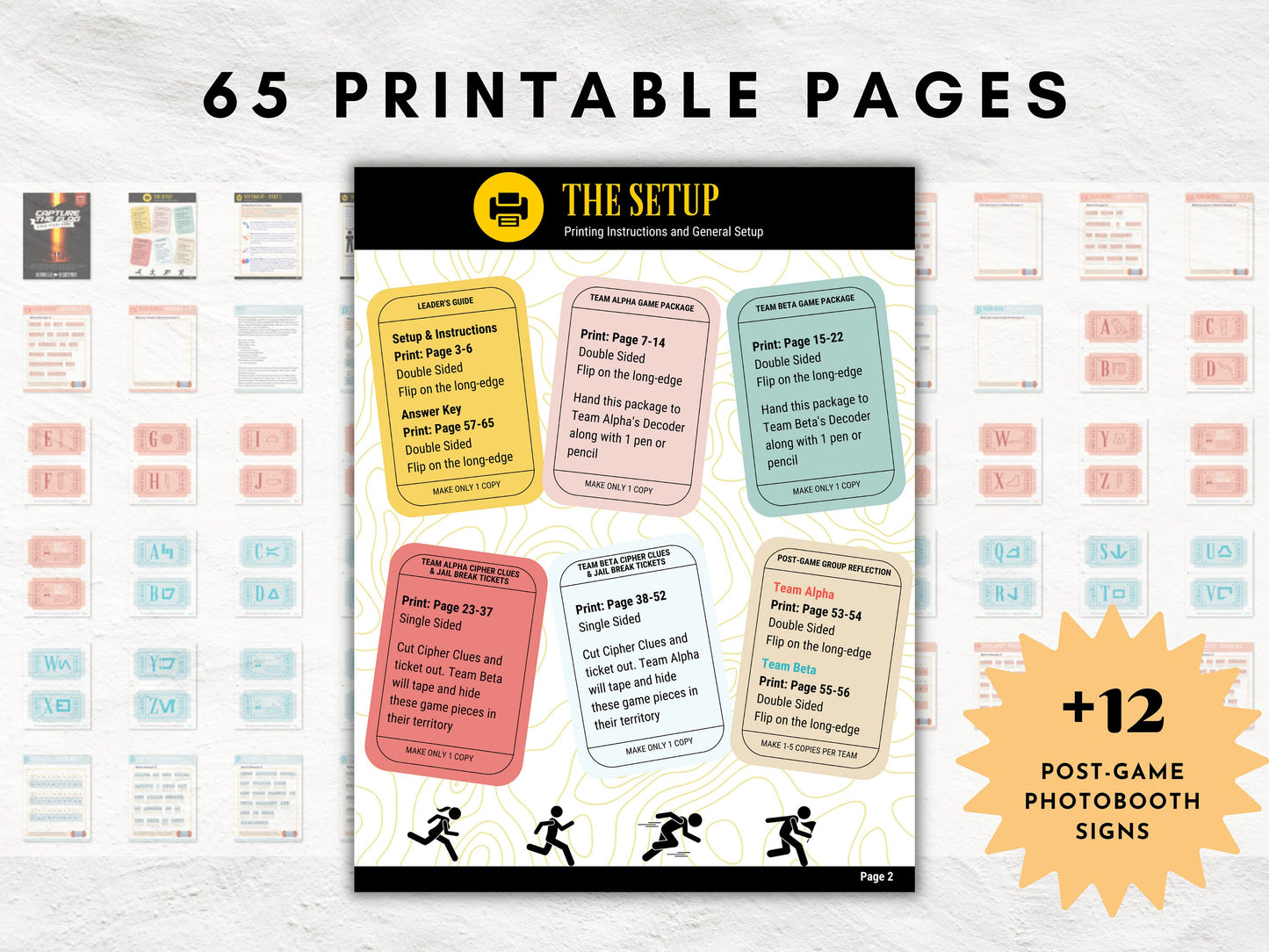 Capture the Flag Bible Study Game | Unlock the Lessons within the Lord's Prayer | Fun & Interactive Game for Christian Youth Fellowship