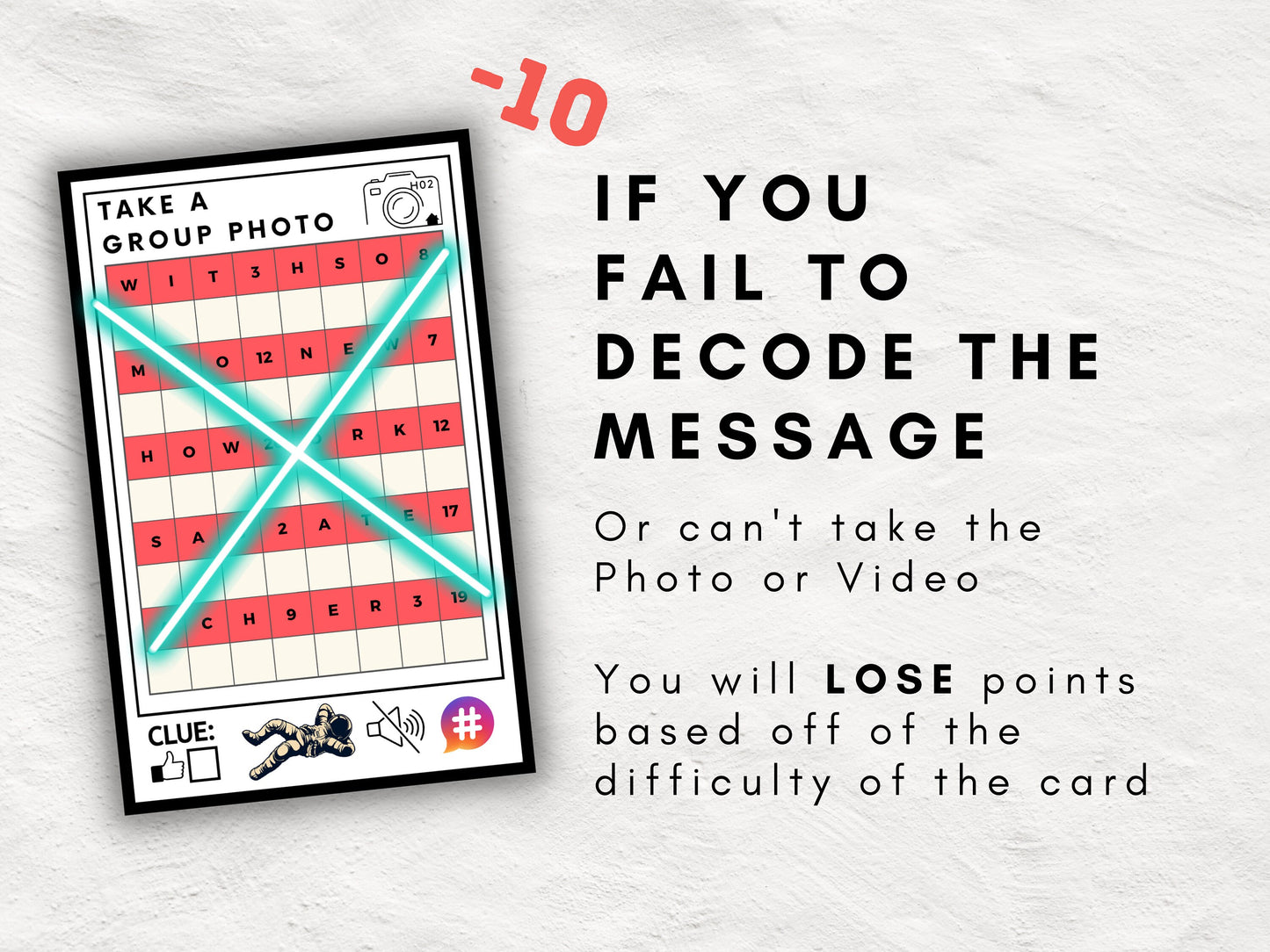 Snap Judgement - Epic Photo Scavenger Hunt | Ultimate Team Building Game for Children, Teens, and Adults | 120 Secret Code Based Challenges