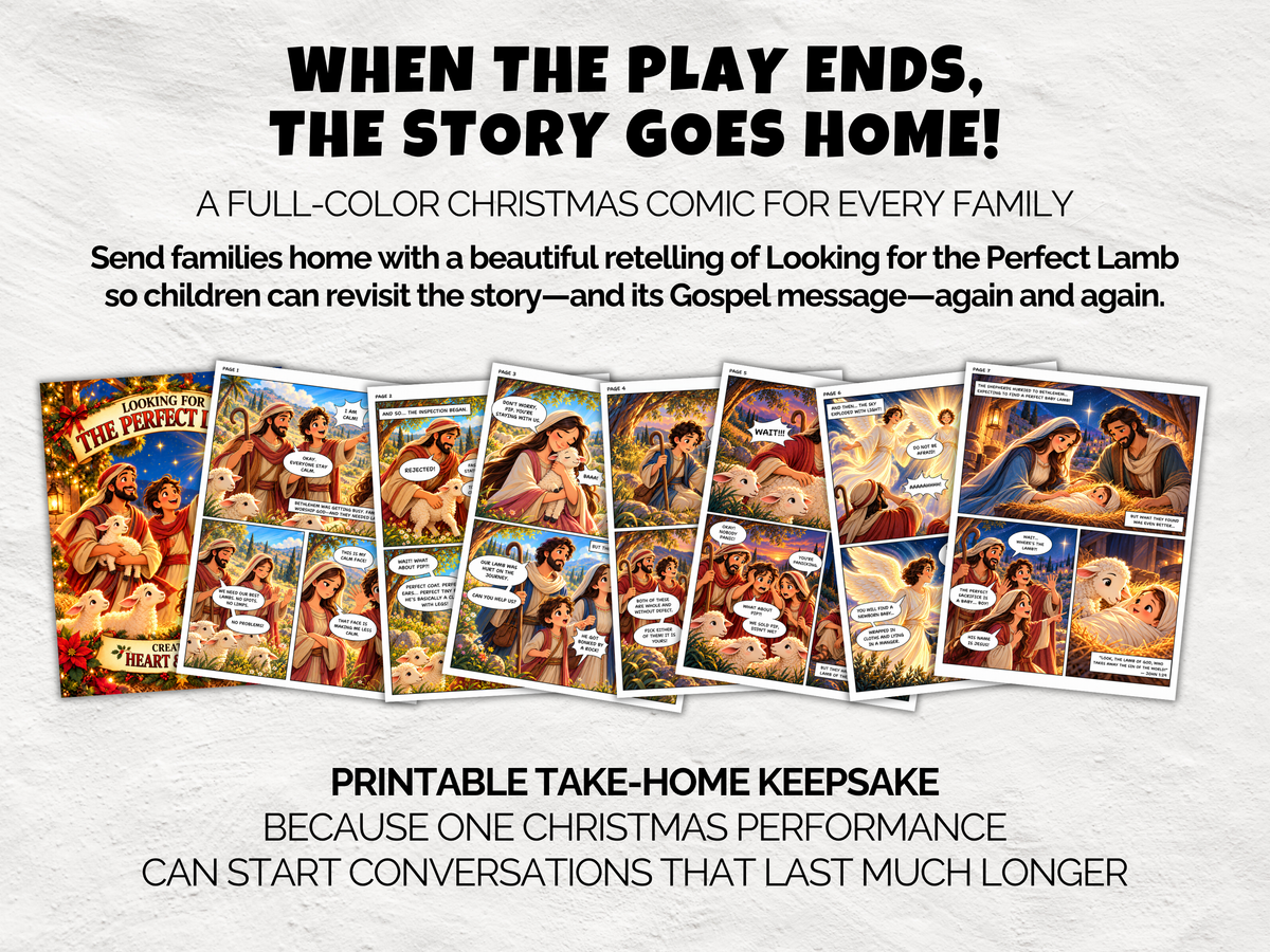 Looking for the Perfect Lamb | Complete Christian Christmas Play Kit