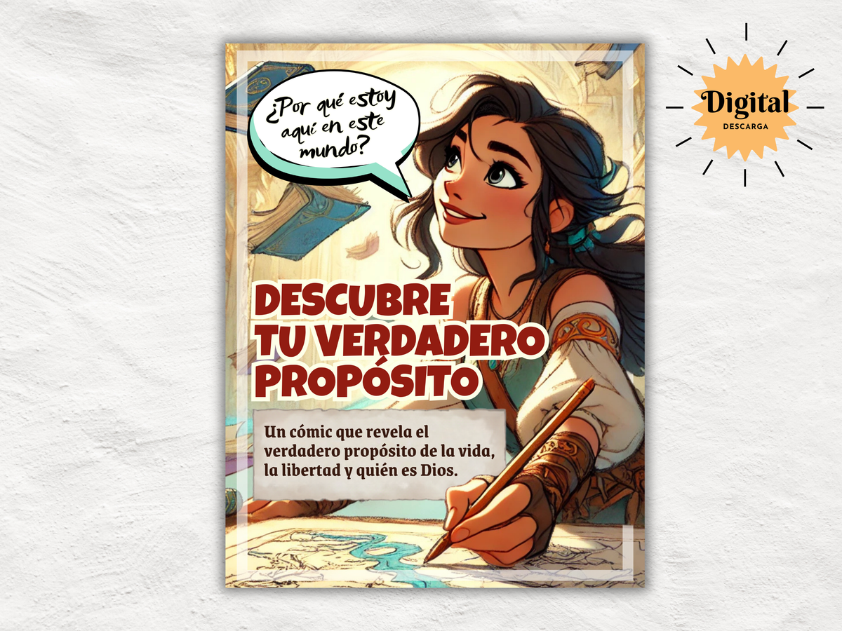 Folleto Evangelístico Cristiano en Cómic para Niños y Adolescentes (PDF Imprimible)