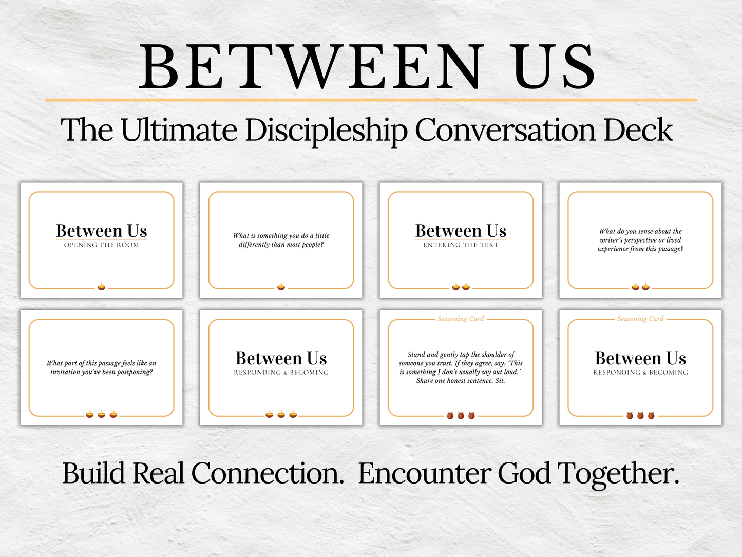 Discipleship Conversation Cards • Printable Bible Study Tool • Family Devotions • Small Group Faith Resource • Youth Ministry • Downloadable