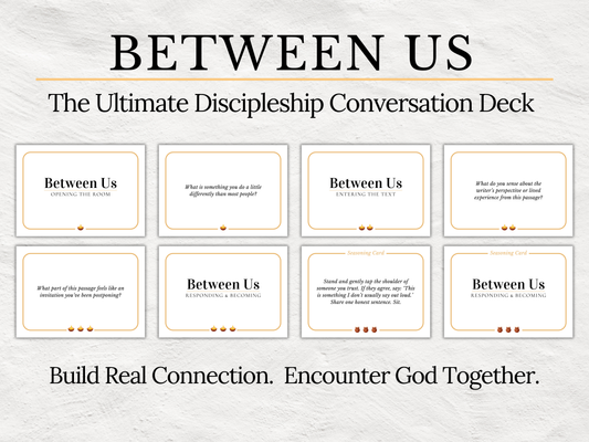Discipleship Conversation Cards • Printable Bible Study Tool • Family Devotions • Small Group Faith Resource • Youth Ministry • Downloadable