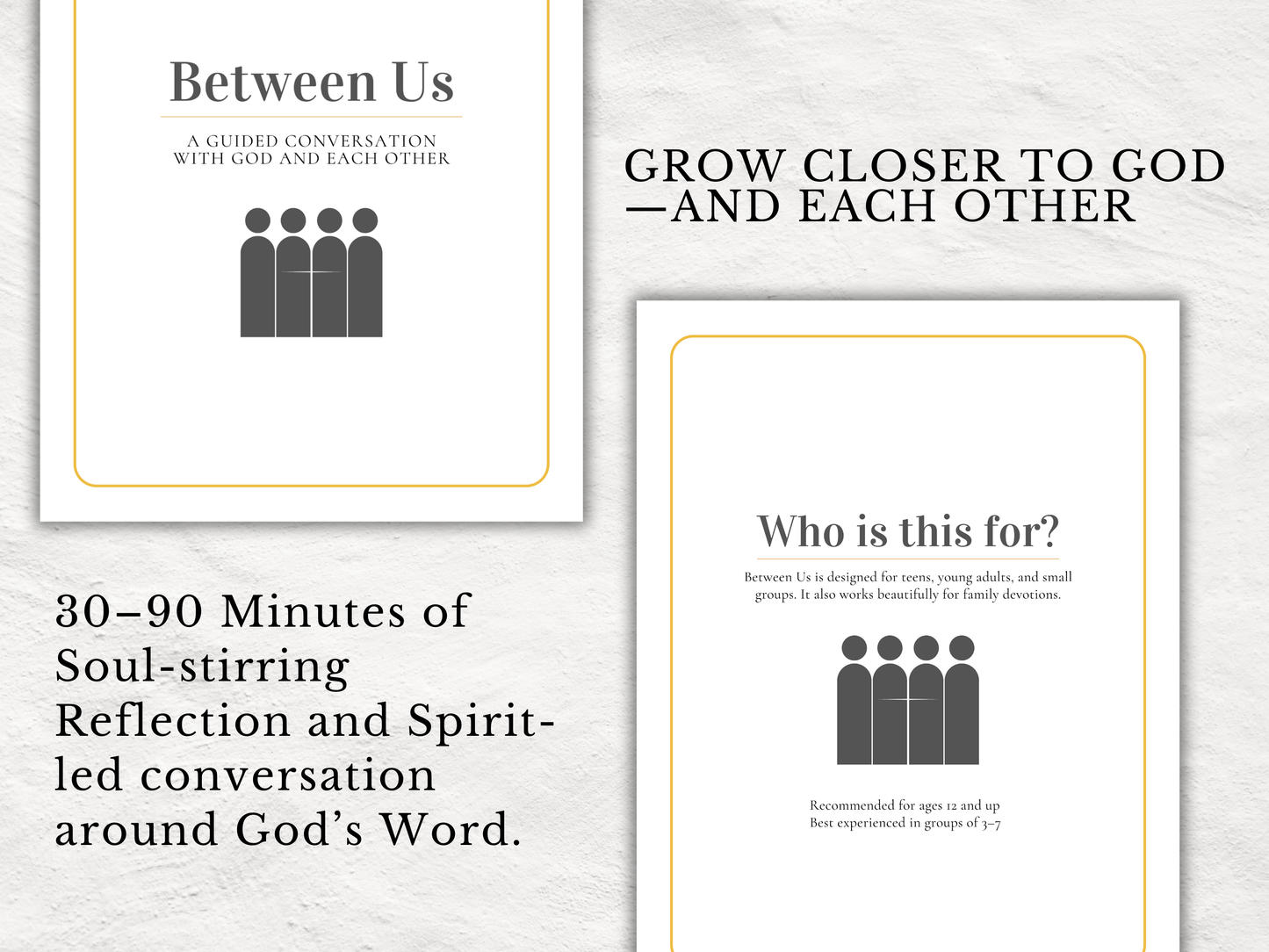 Discipleship Conversation Cards • Printable Bible Study Tool • Family Devotions • Small Group Faith Resource • Youth Ministry • Downloadable