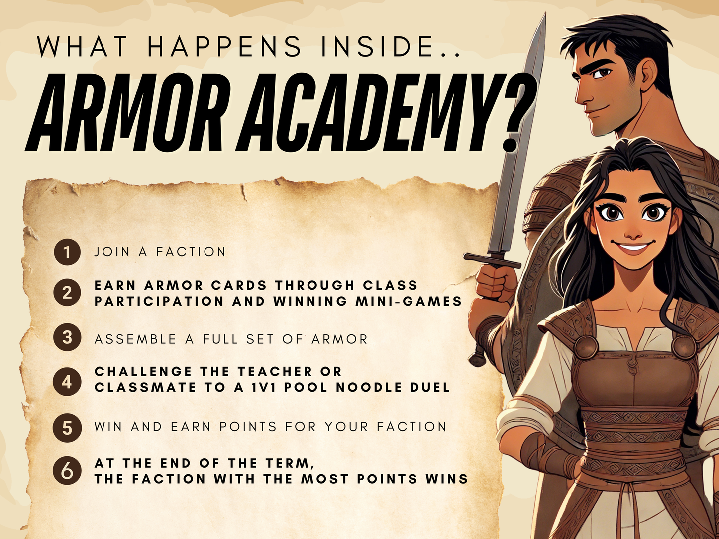 Armor Academy Christian Classroom Game Bundle | Armor of God Reward System | 324 Trading Cards + 324 Mini Games | VBS & Sunday School Game
