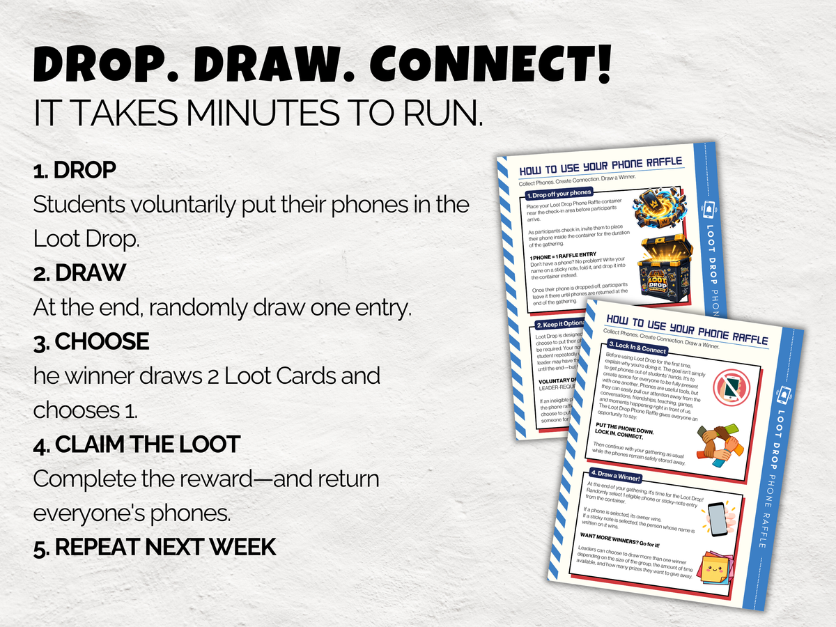 Loot Drop™ | Phone-Free Reward System for Teens