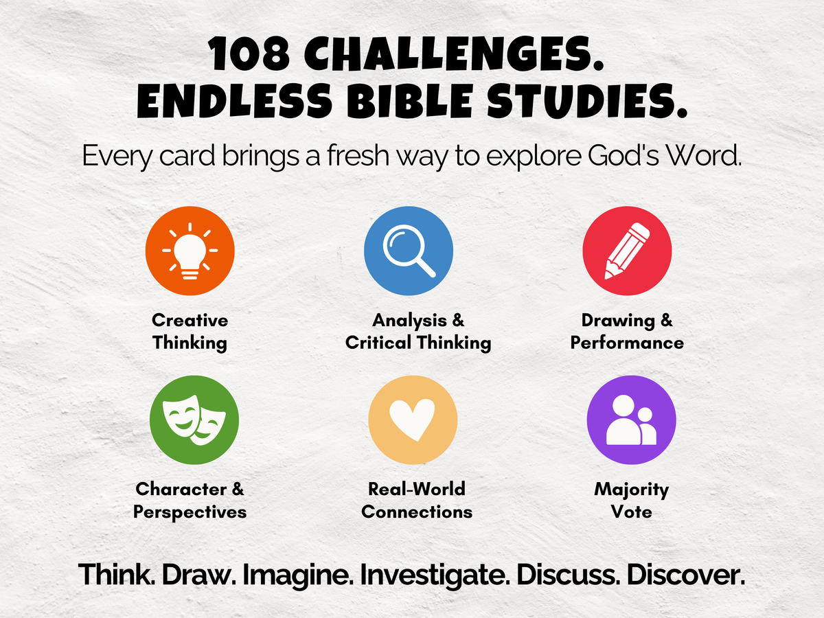 Bible Study Party Time! – Printable Bible Study Card Game