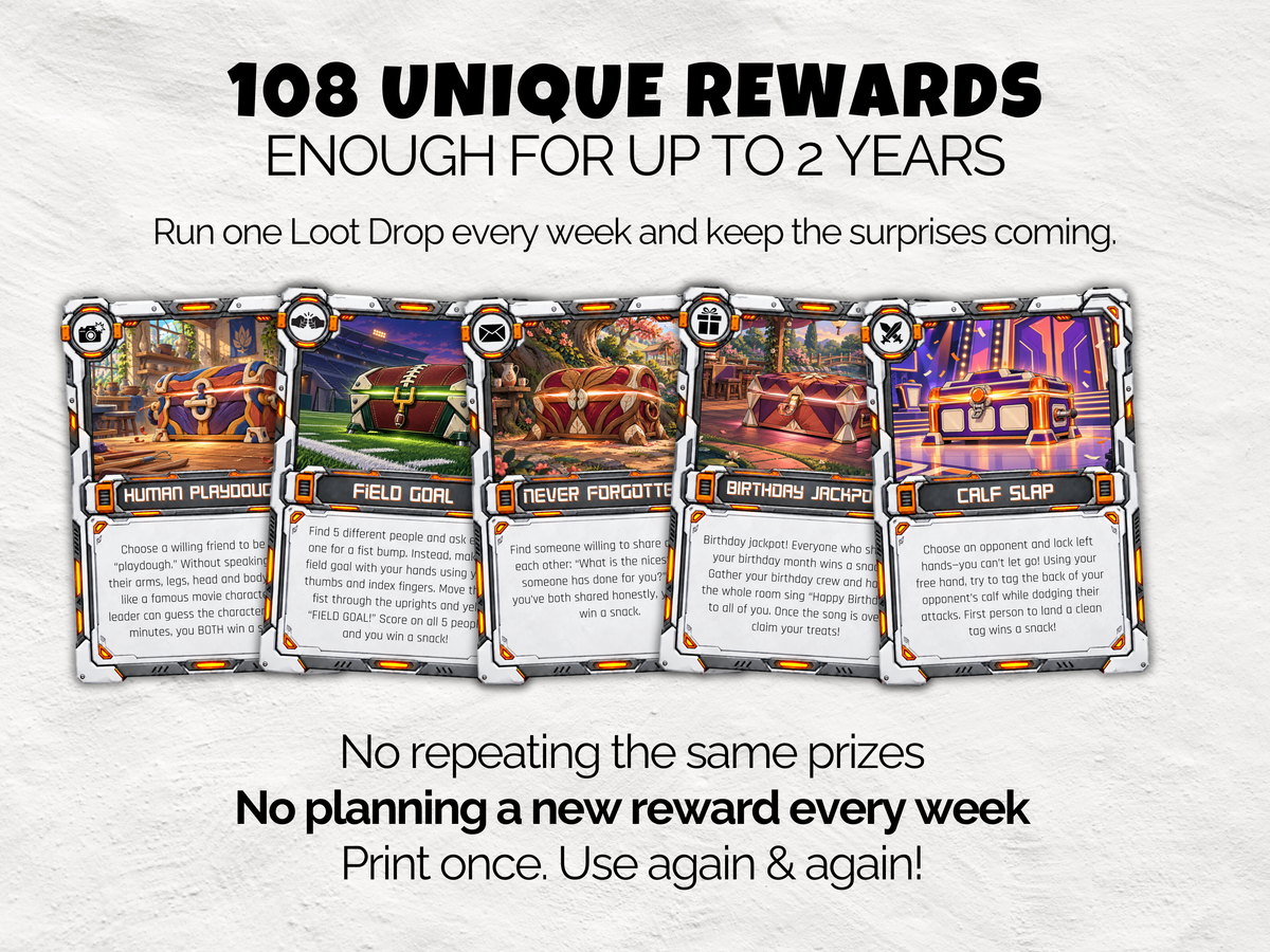 Loot Drop™ | Phone-Free Reward System for Teens