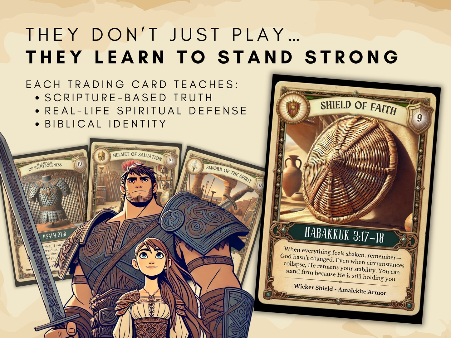 Armor of God Game for Kids Church | Christian Youth Group Game | VBS Activity | Bible Lesson Game | Trunk or Treat Alternative Church Event