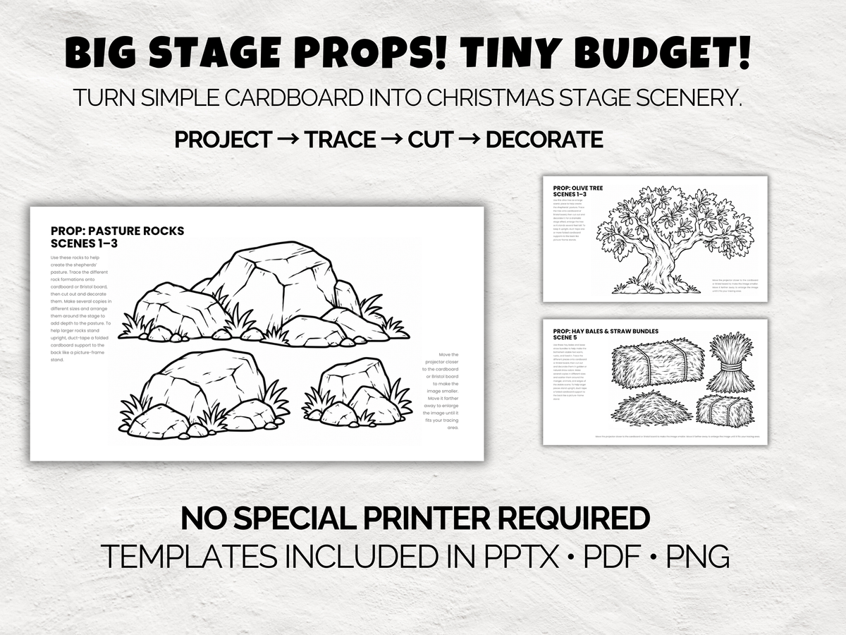 Looking for the Perfect Lamb | Complete Christian Christmas Play Kit