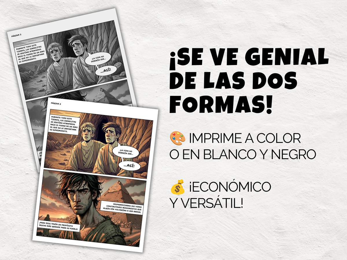 Folleto Evangelístico Cristiano en Cómic para Niños y Adolescentes (PDF Imprimible)