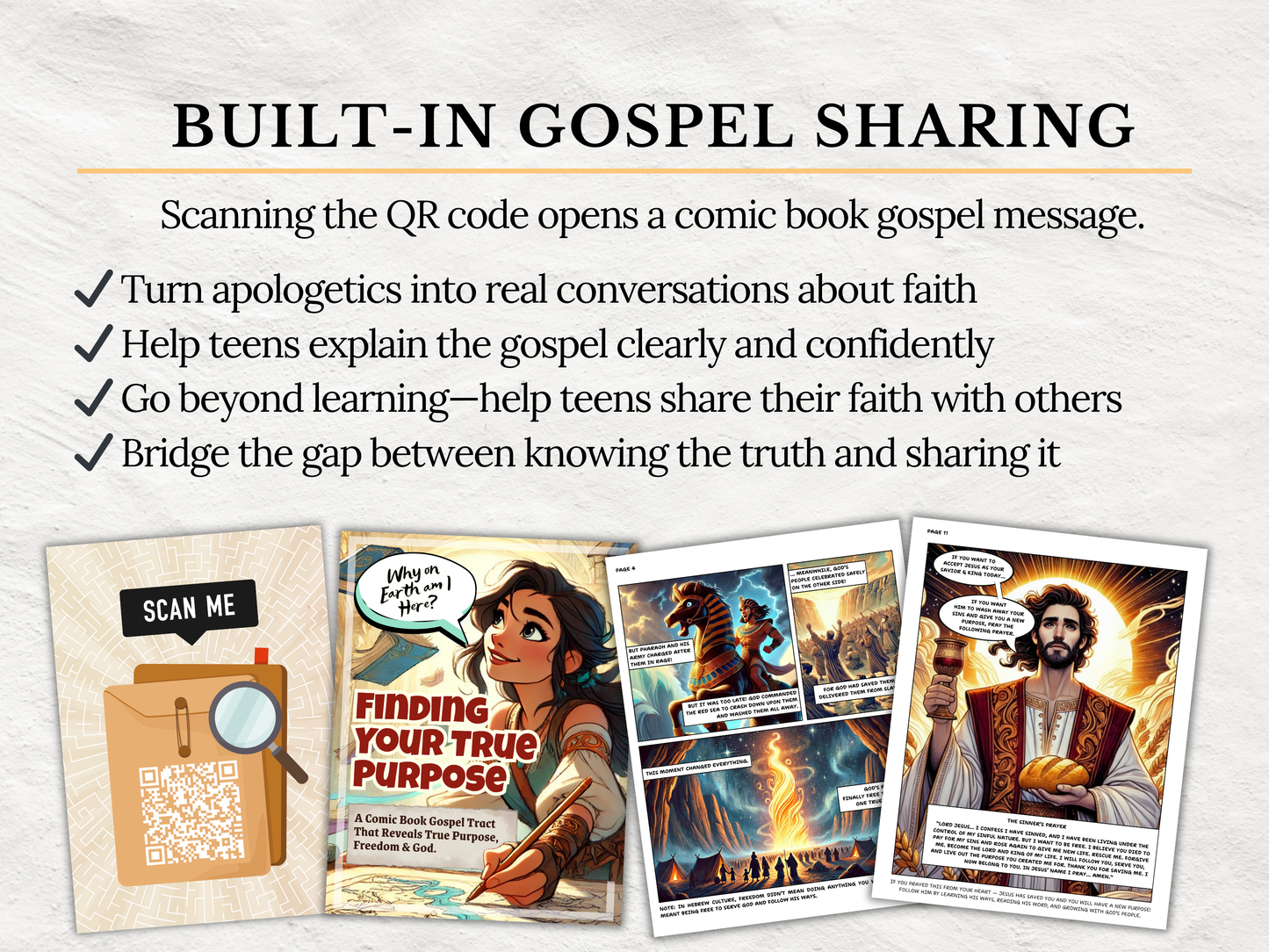 Christian Apologetics Curriculum for Teens | 108 Bible Evidence Trading Cards Game | Youth Group Lessons | Homeschool | Christian Printable