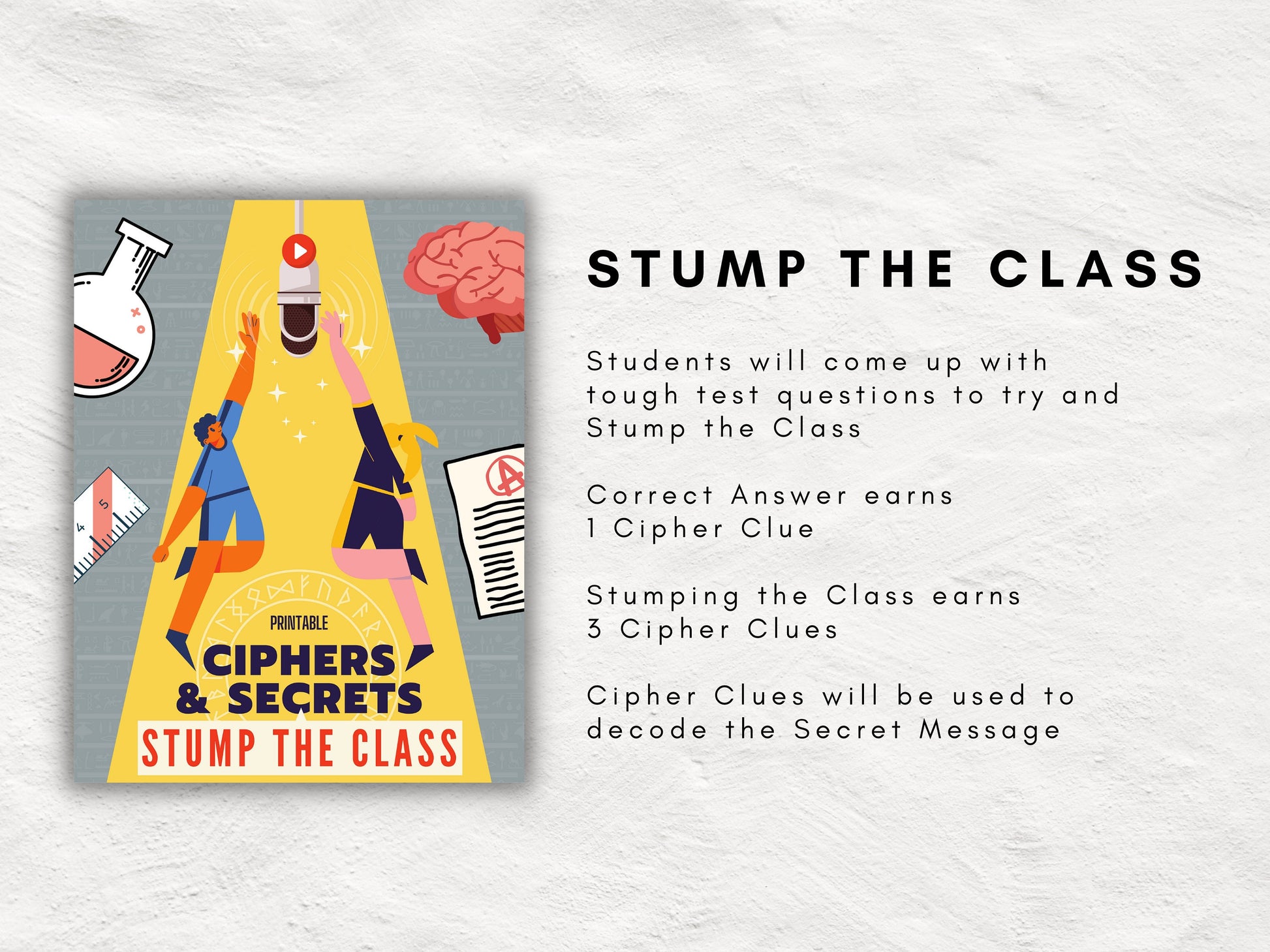 Classroom Discussion Games Bundle | Elementary, Middle, and High School Games to Boost Engagement and Learning | DIY Printable Escape Room