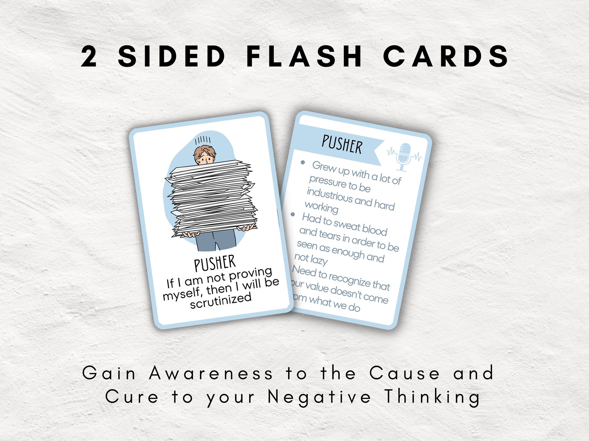 Silence the Inner Critic | Self Help & Healing Bundle for Emotional Wellness and Mental Health | Mental Health Therapy Tools | Printable