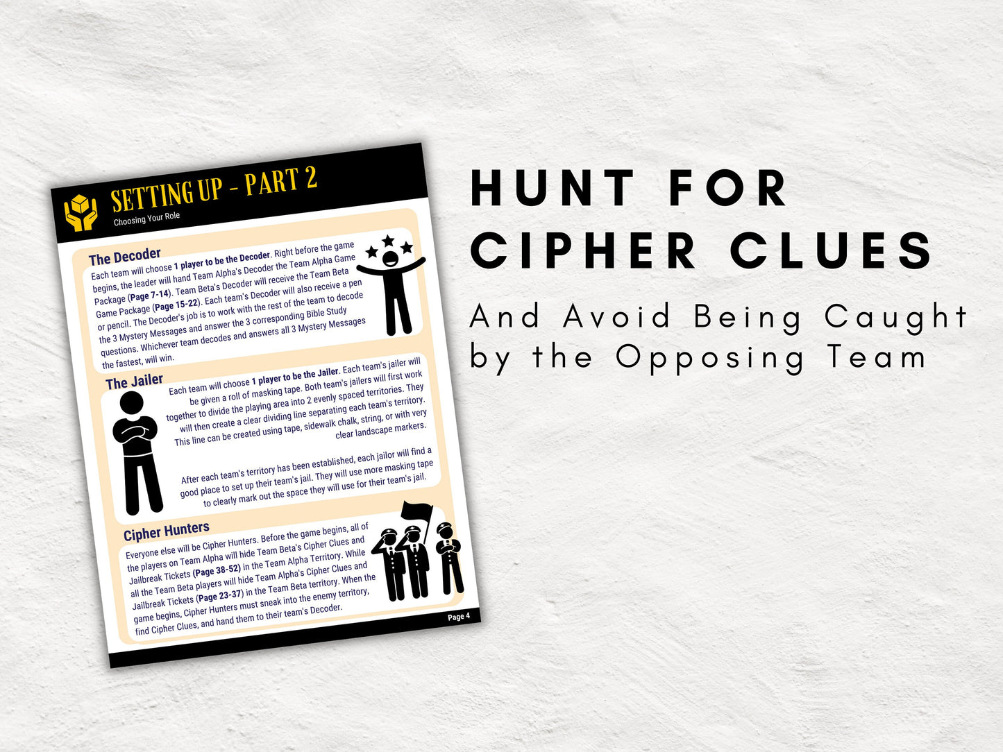 Capture the Flag Bible Study Game | Unlock the Lessons within the Lord's Prayer | Fun & Interactive Game for Christian Youth Fellowship