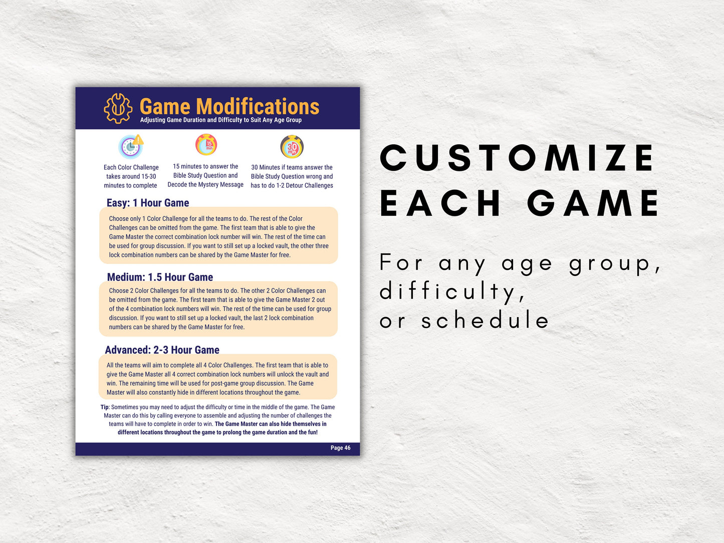 Unlocking the Lord's Prayer | Bible Study Escape Room Kit for Teens & Adults | Matthew 6 | Inductive Bible Study Game for Youth Group