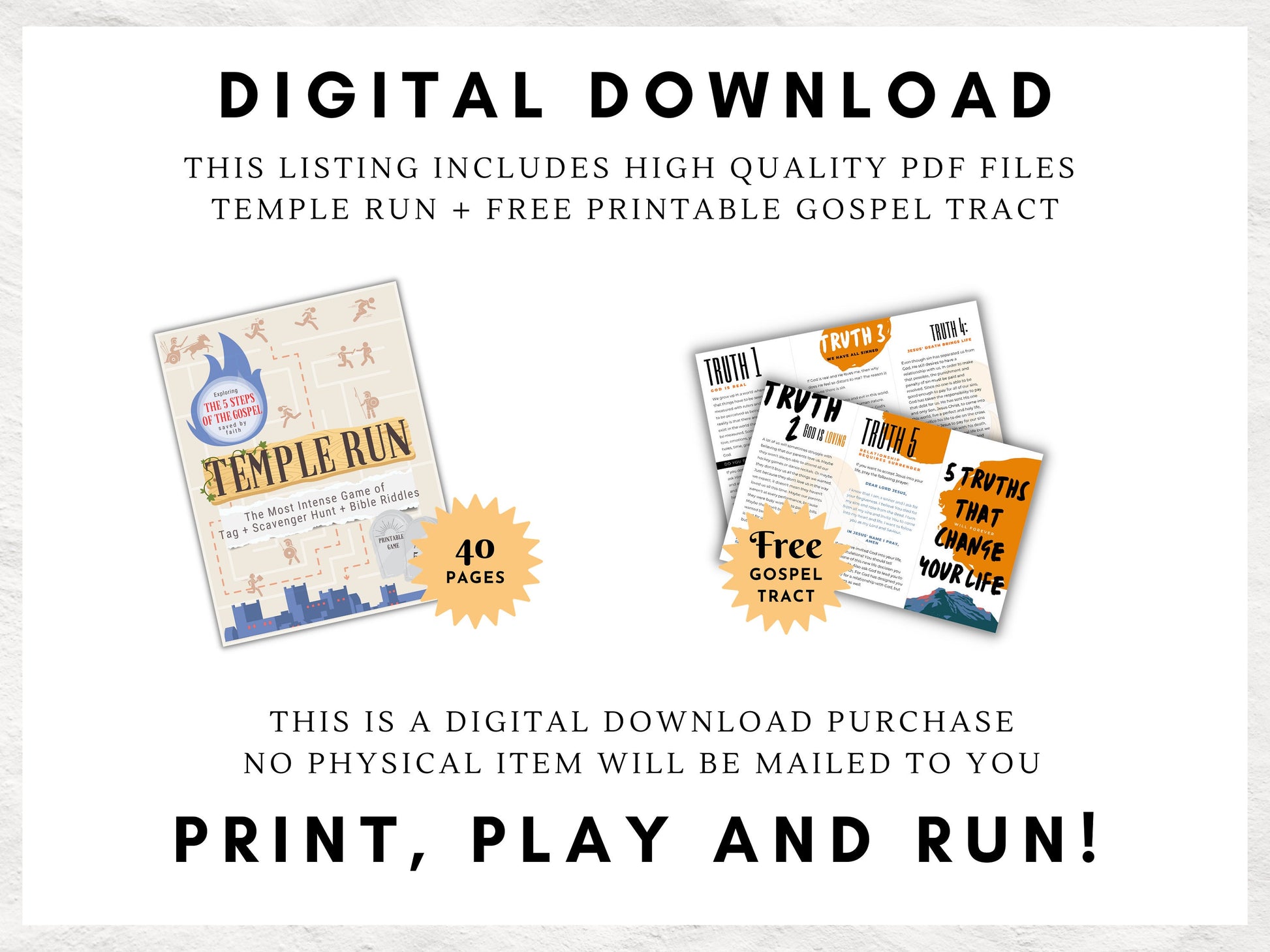 The 5 Steps of the Gospel | Scavenger Hunt Kit | Gospel of Salvation T – Heart and Hyssop Store the-5-steps-of-the-gospel-scavenger-hunt-kit-gospel-of-salvation-t-heart-and-hyssop-store