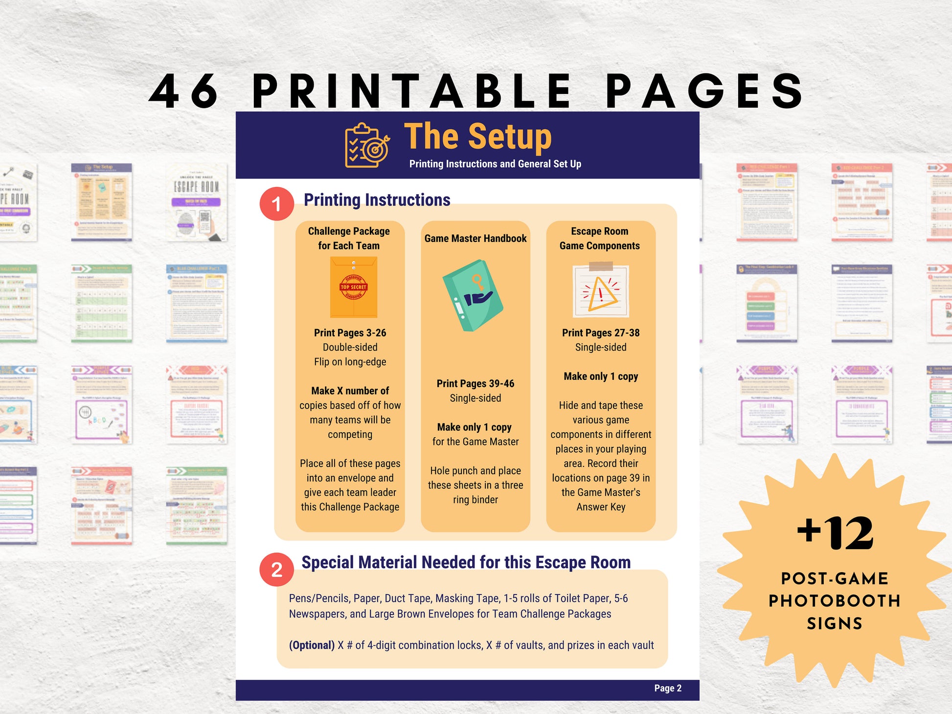 KJV | Bible Study Escape Room Quest | Matthew 28 | Unlocking the Great Commission | Interactive Printable Kit for Christian Teens & Adults